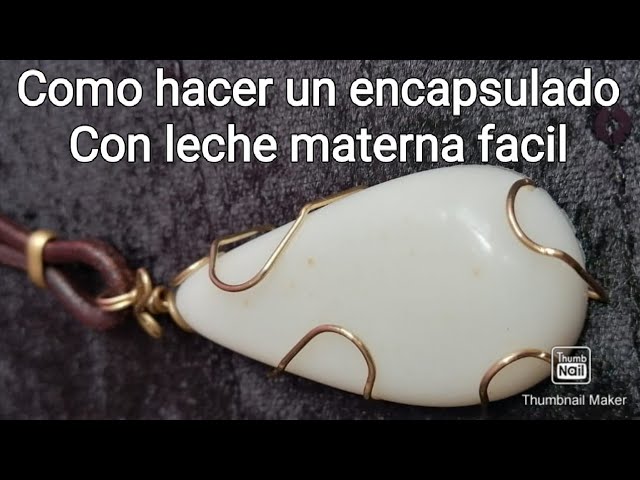 collar con leche materna