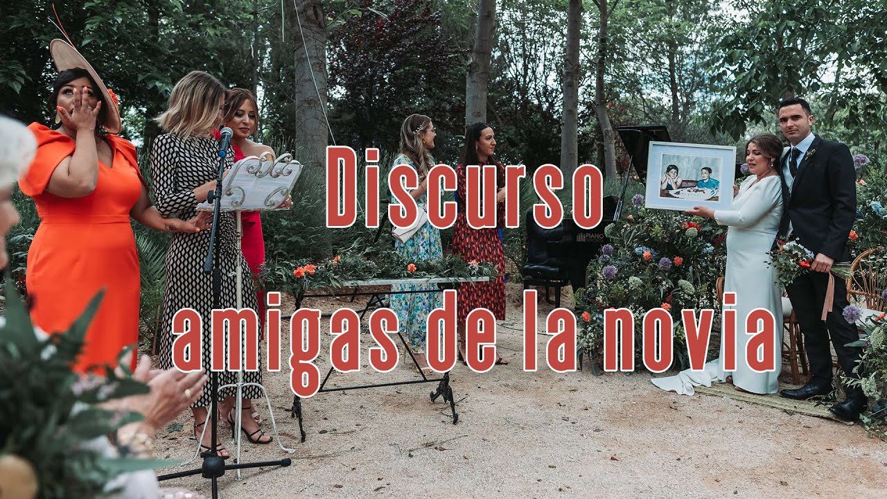 discurso emotivo boda amiga