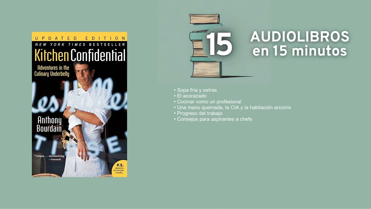 resumen del libro confesiones de un chef