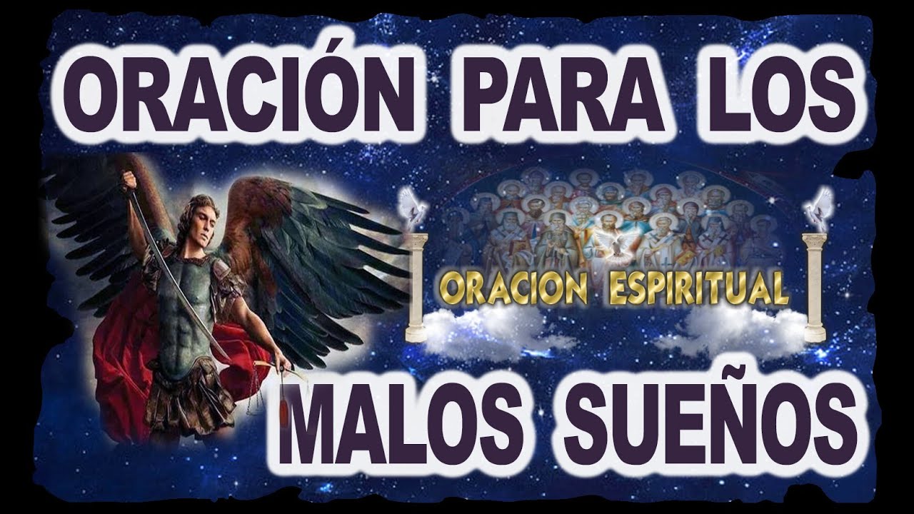 soñar rezando para alejar el mal