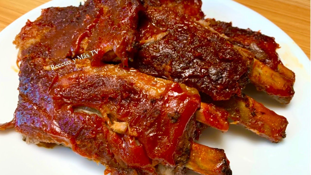 costillas barbacoa primero cocidas