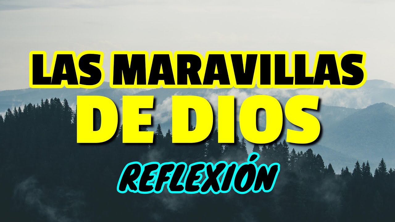 frases de las maravillas de dios