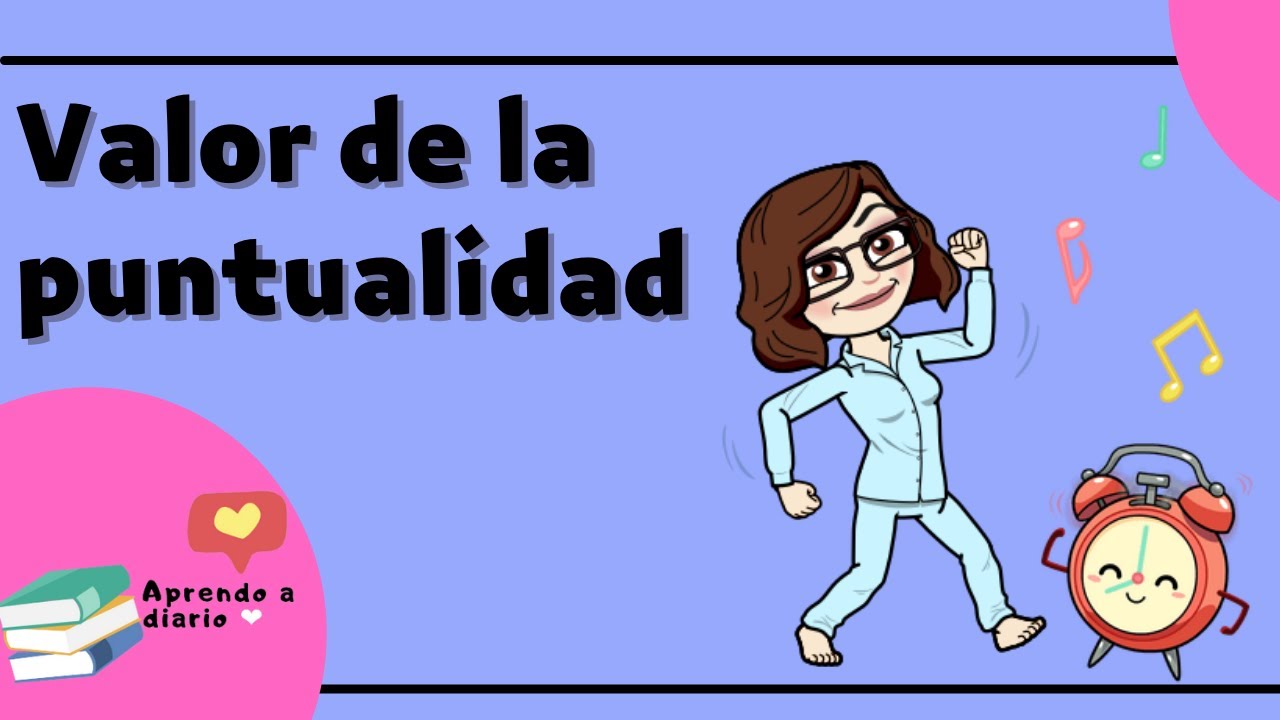 frases de puntualidad para preescolar