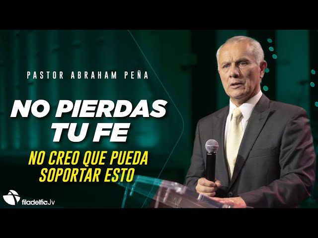 no pierdas tu fe en dios