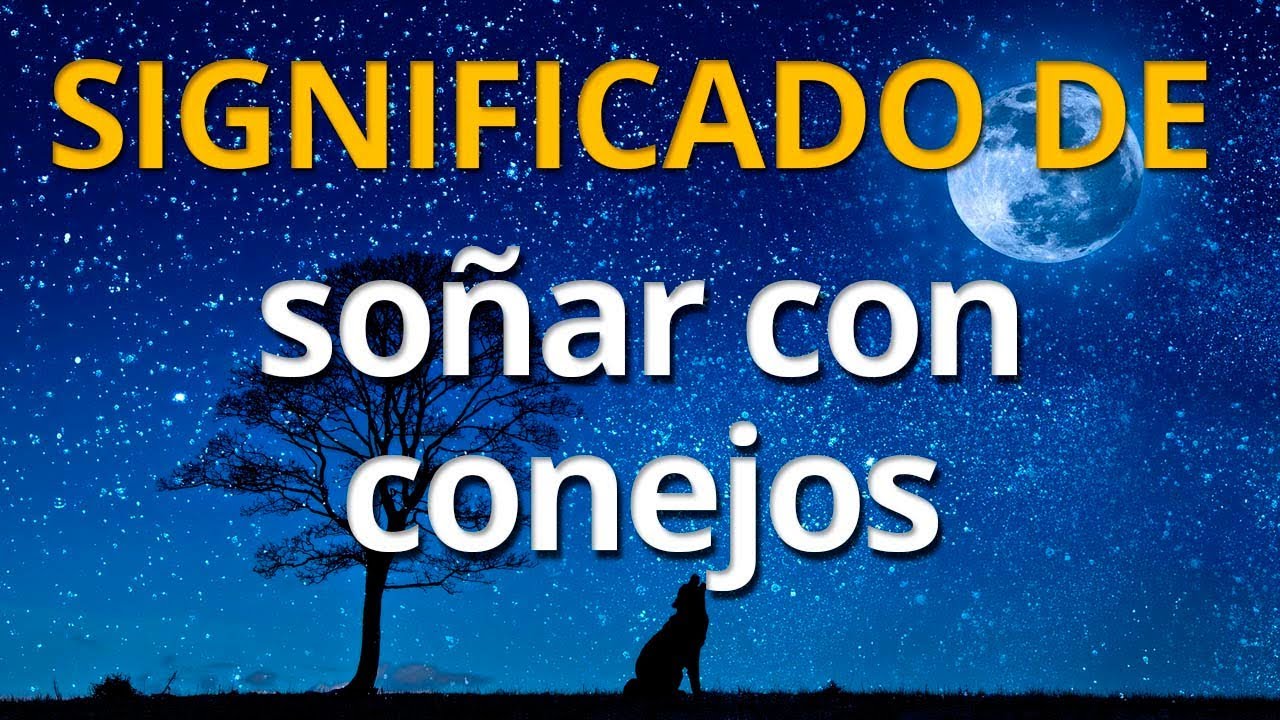 que significa soñar con conejos de colores