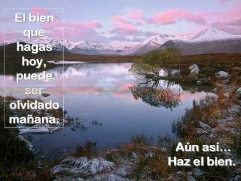 siempre da lo mejor de ti y lo mejor vendra
