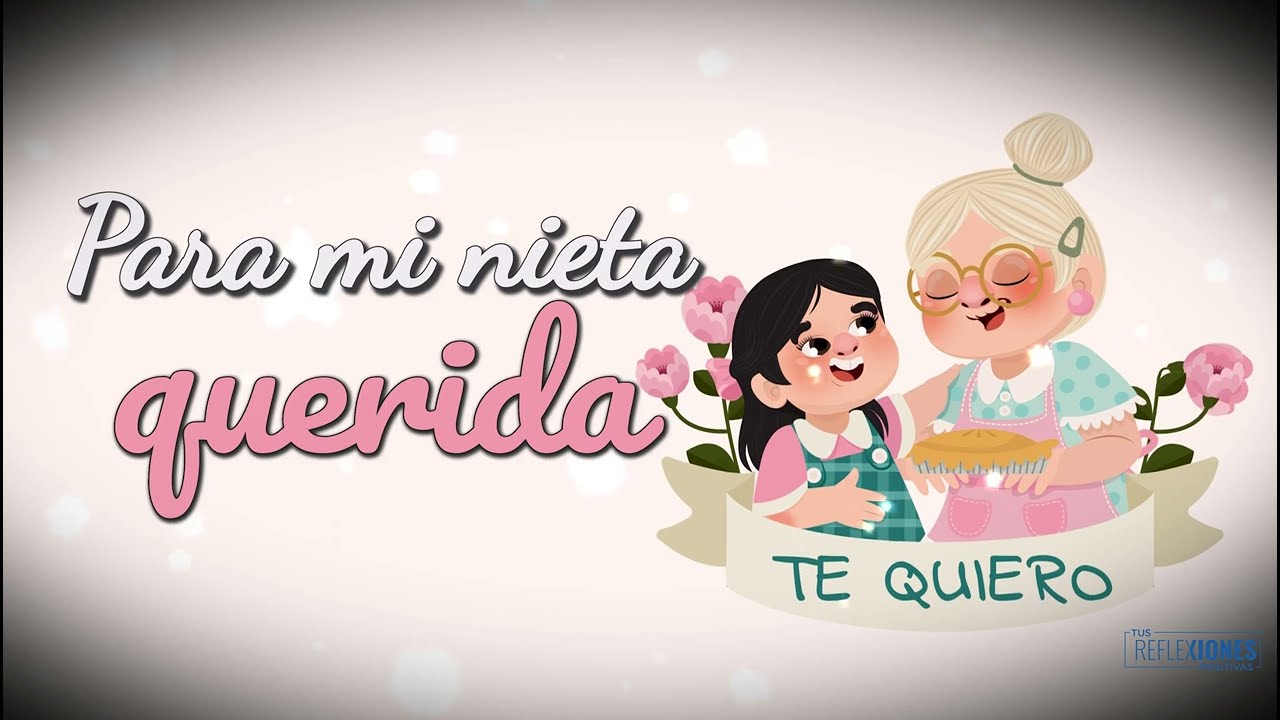 a mi nieta en su cumpleaños