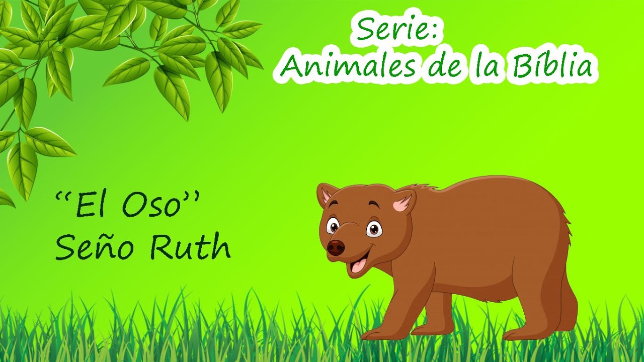 oraciones con oso para niños