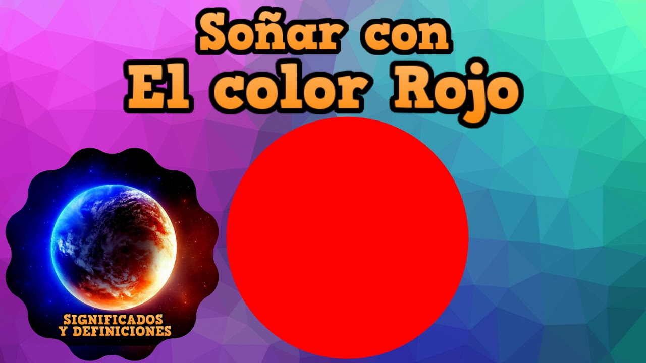 que significa soñar con agua roja