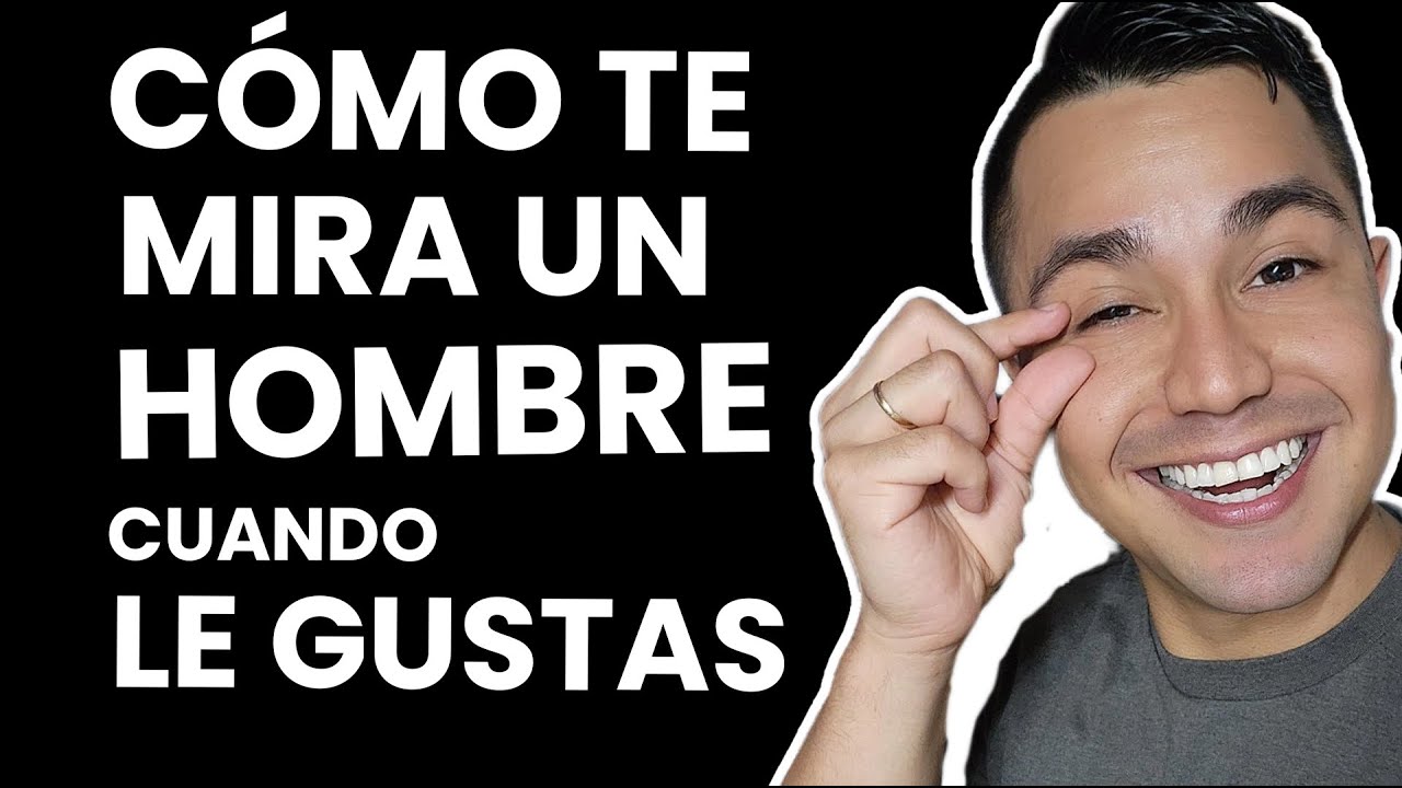 si me mira de lejos le gusto