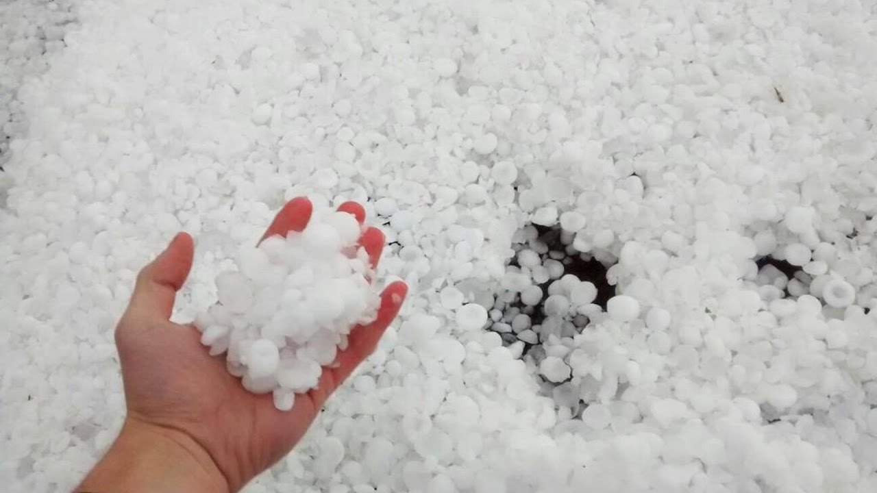 soñar que llueve y cae granizo
